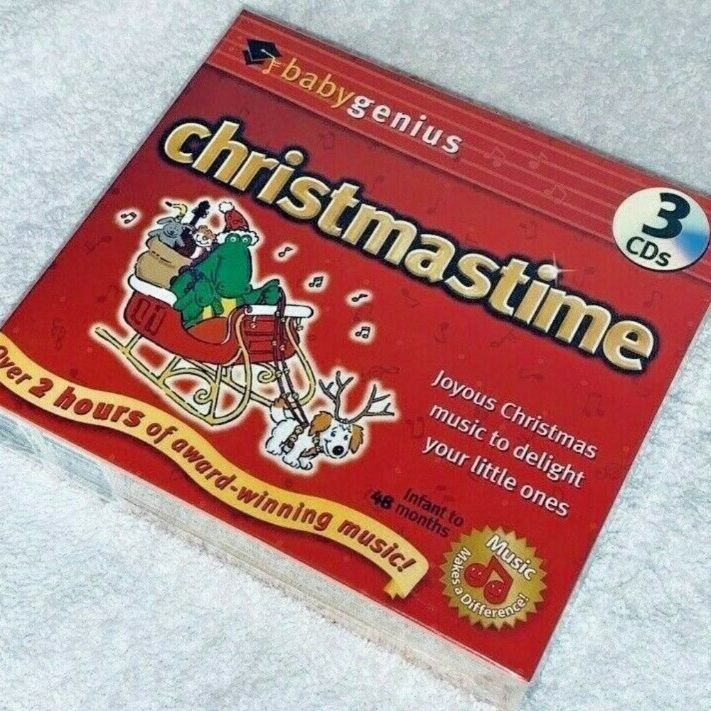 Baby Genius Childrens Christmastime Songs 3-CD Set
